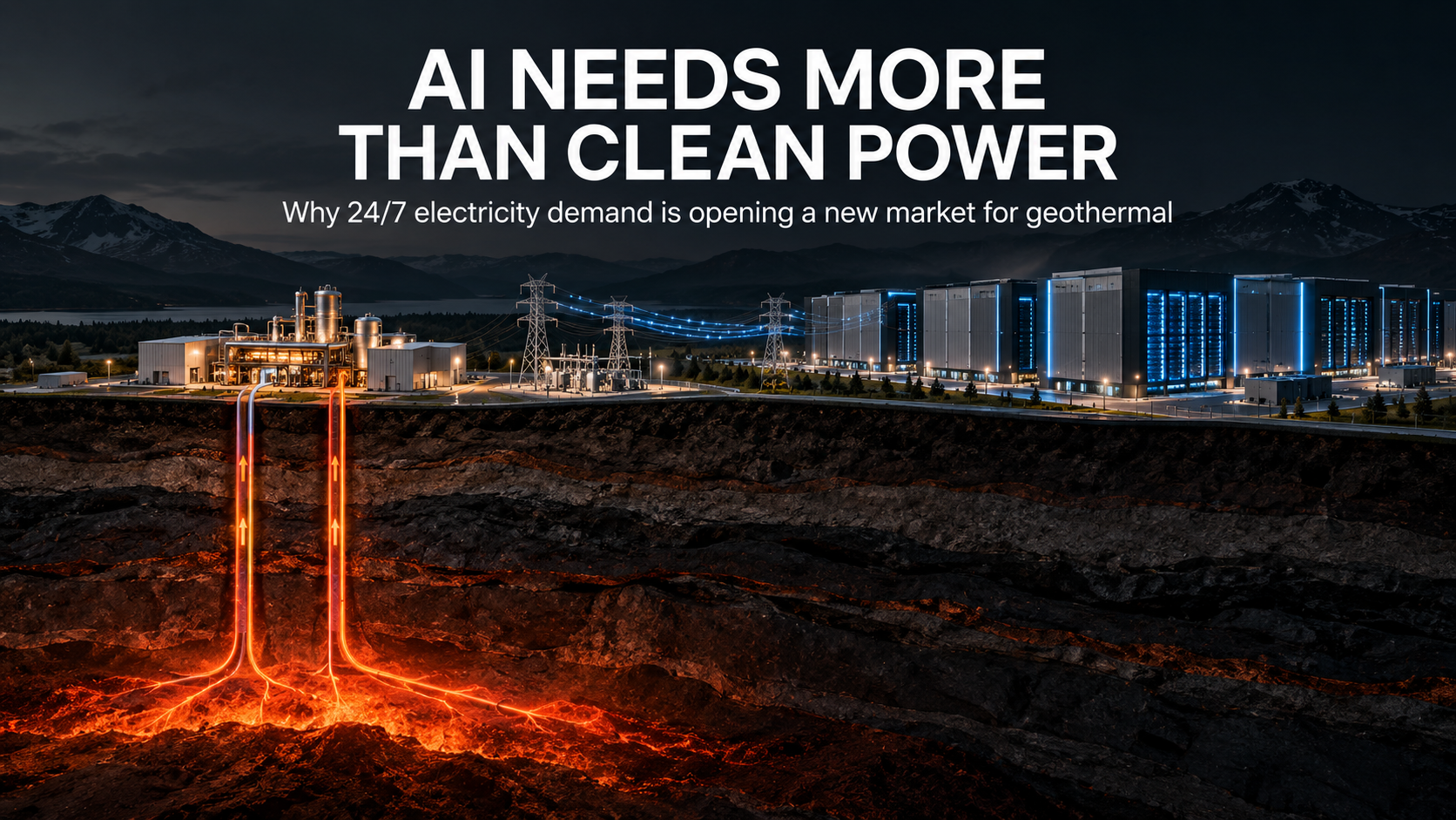 AI needs Geothermal